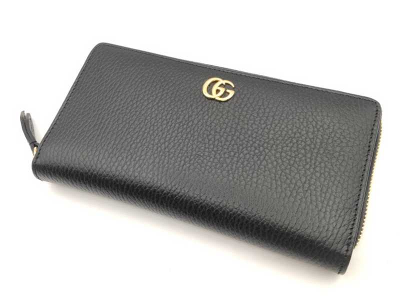 グッチ買取　ラウンドファスナー長財布